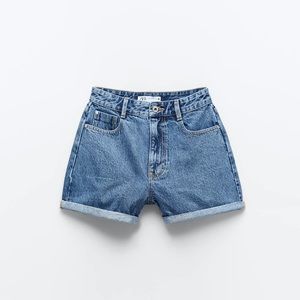 Mom denim shorts